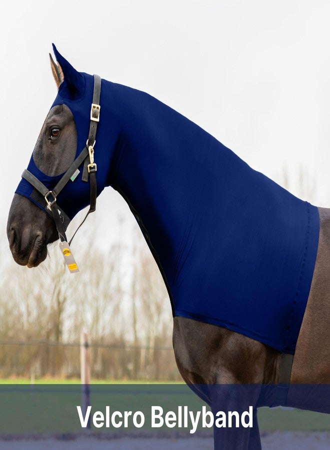 Resistance Horse Hood Slinky Lycra Zippered Mane Braid Shoulder Guard - Horse Sleazy Slickers Care Sheet - Image 2